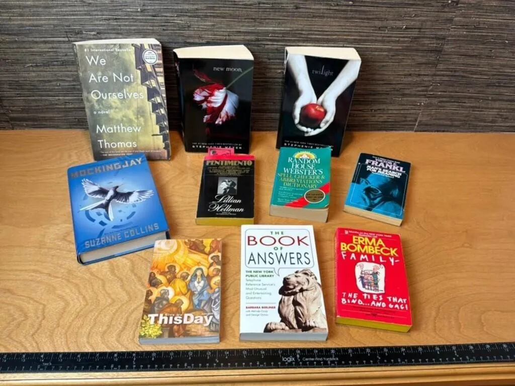 Mixed Books & Reading Collection (Lot of 10)