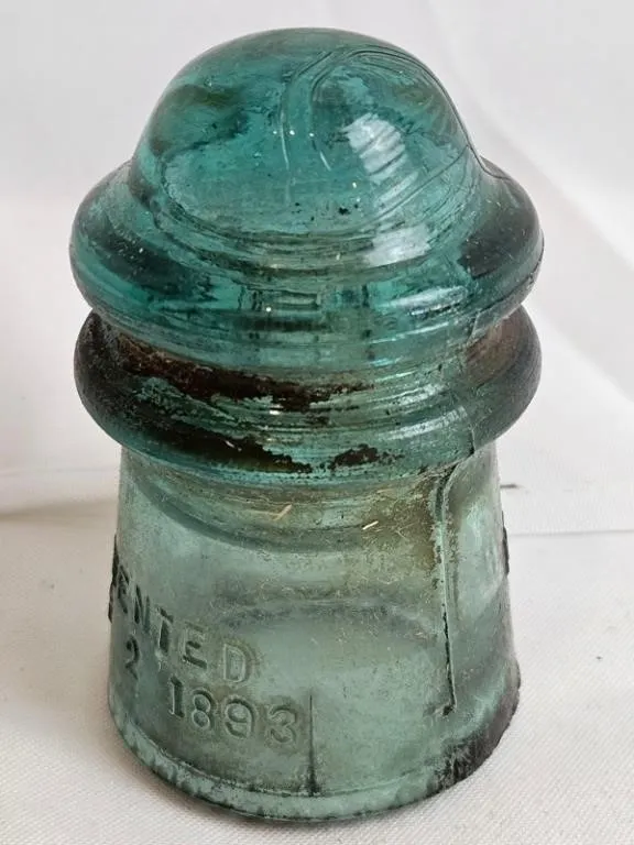 Vintage Hemingray No. 9 Glass Insulator