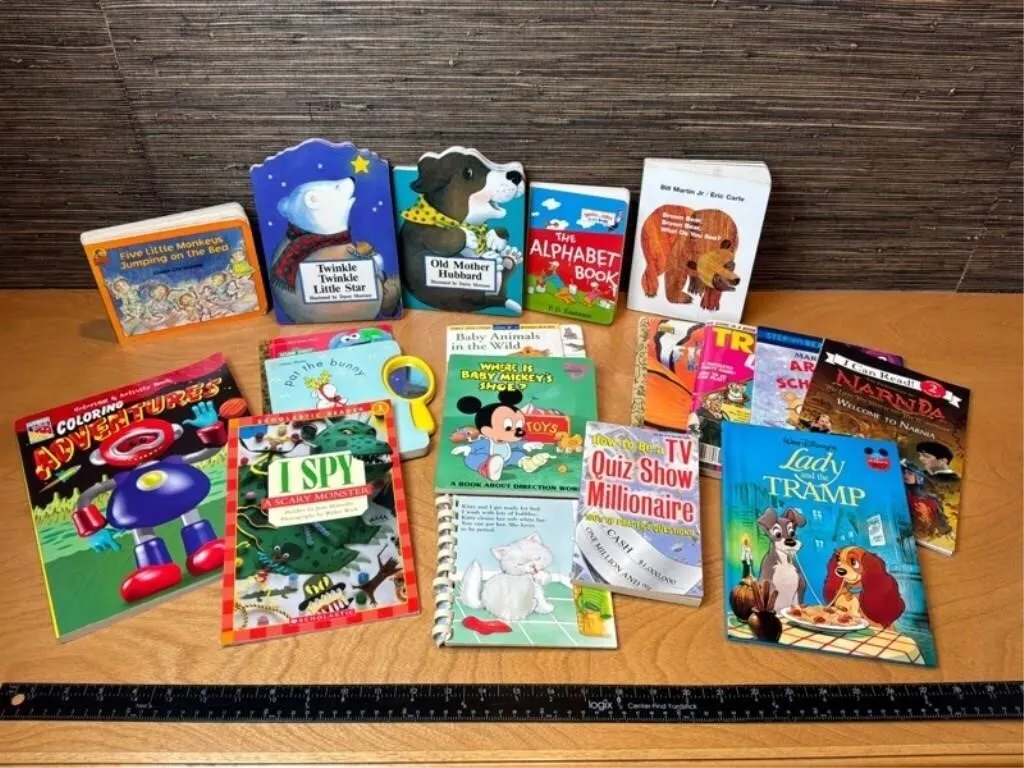 Mixed Children's Books & Disney Reads (Lot of 17)