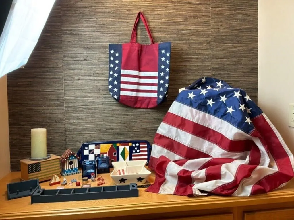 Patriotic Americana Decor Collection (20+ pcs)