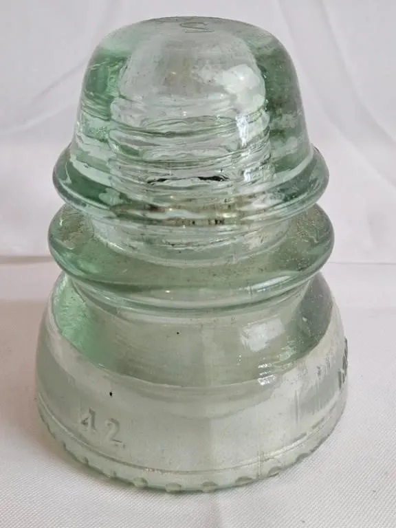 Vintage McLaughlin Glass Insulator No. 12