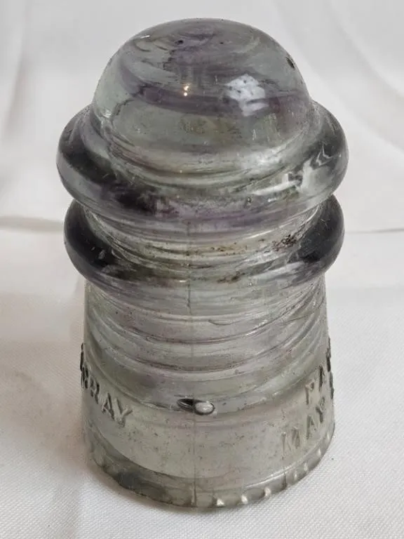 Vintage Hemingray No 9 Glass Insulator