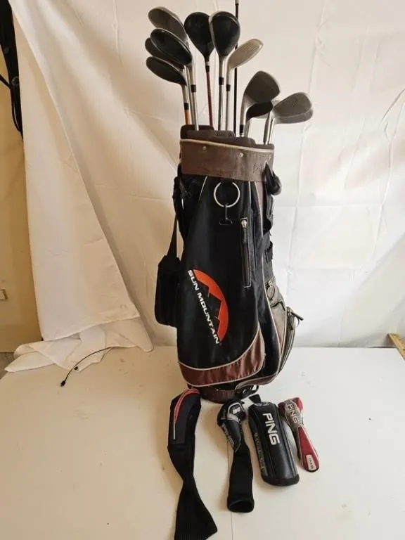 Ping G15 Golf Clubs & Bag (8pc Set)
