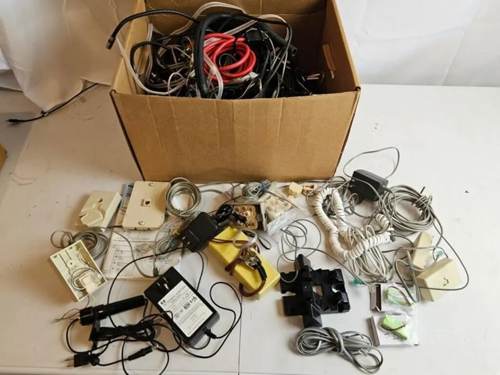 Mixed Lot Telephone Accessories & Cables