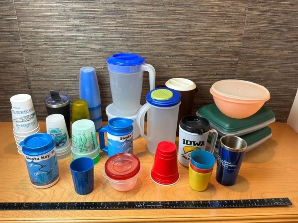 Mixed Drinkware & Food Storage (25+)