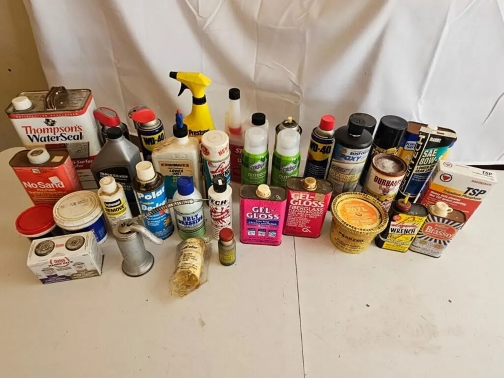 Mixed Lot of 30+ Automotive & Home Products