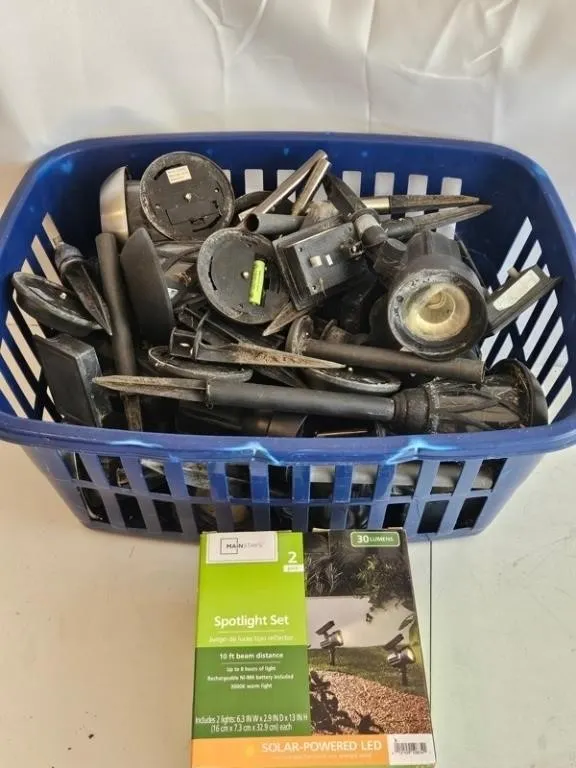 Solar Landscape Lights Mixed Lot & Mainstays Set
