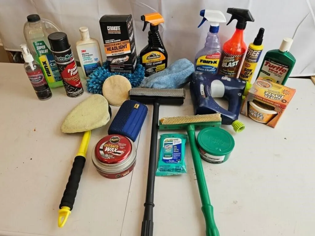 Automotive Detailing Supplies & Tools 20+pc