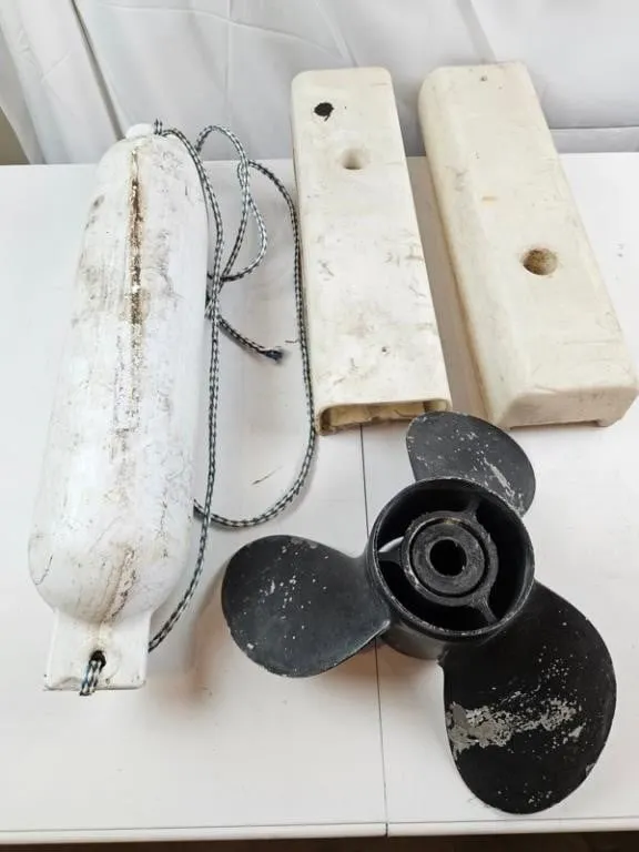 Marine Boat Hardware & Fender (Lot of 4)