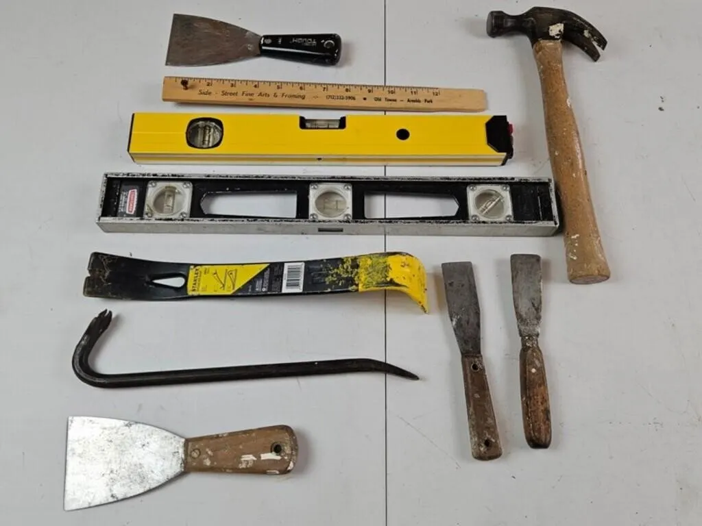Stanley 55-515 & Mixed Hand Tools (10pc)