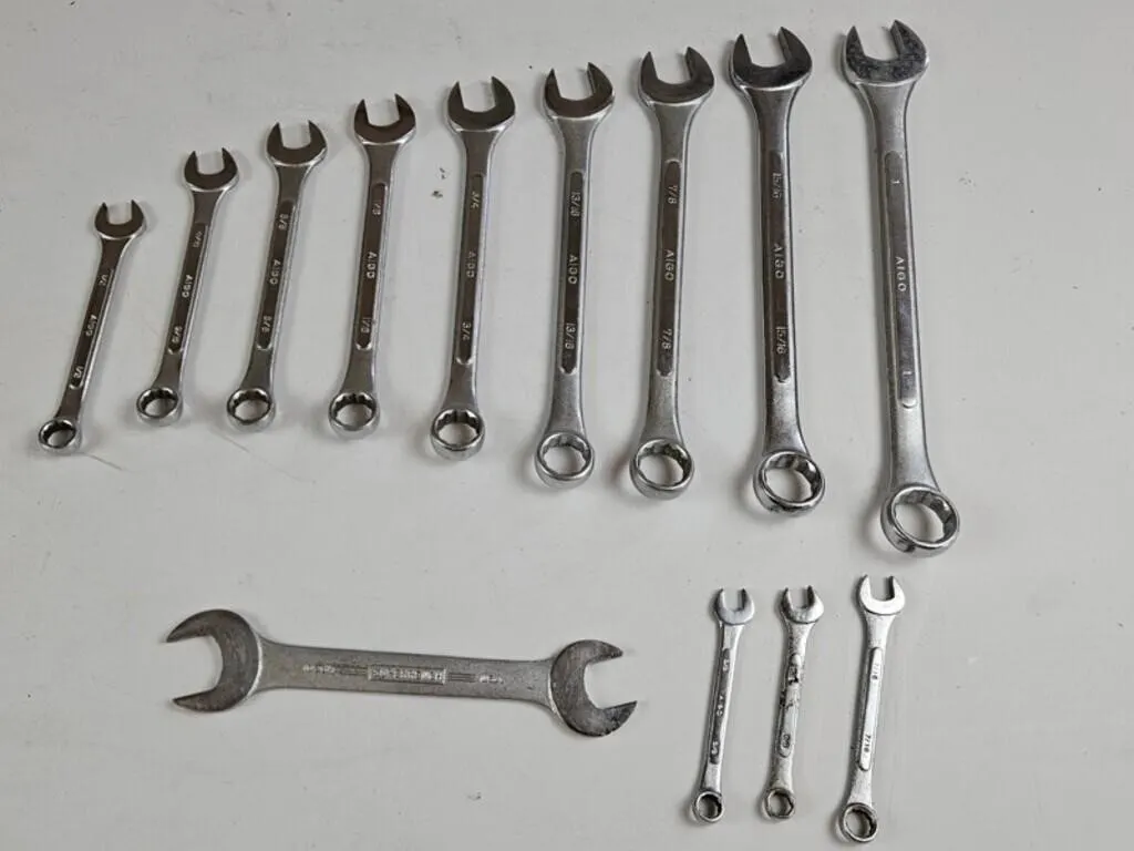 AIGO & Superrench SAE Wrench Assortment (13pc)
