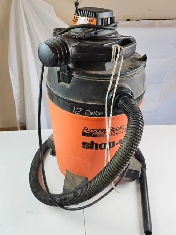 Shop-Vac 12 Gal Wet/Dry Vacuum 1.5HP