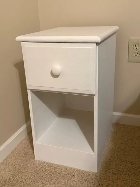 Parcue 1-Drawer Bedside Table 24in