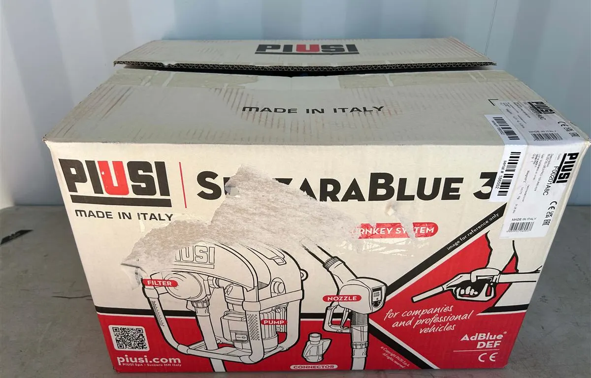 Piusi Suzzarablue 3 Dispensing System
UNRESERVED