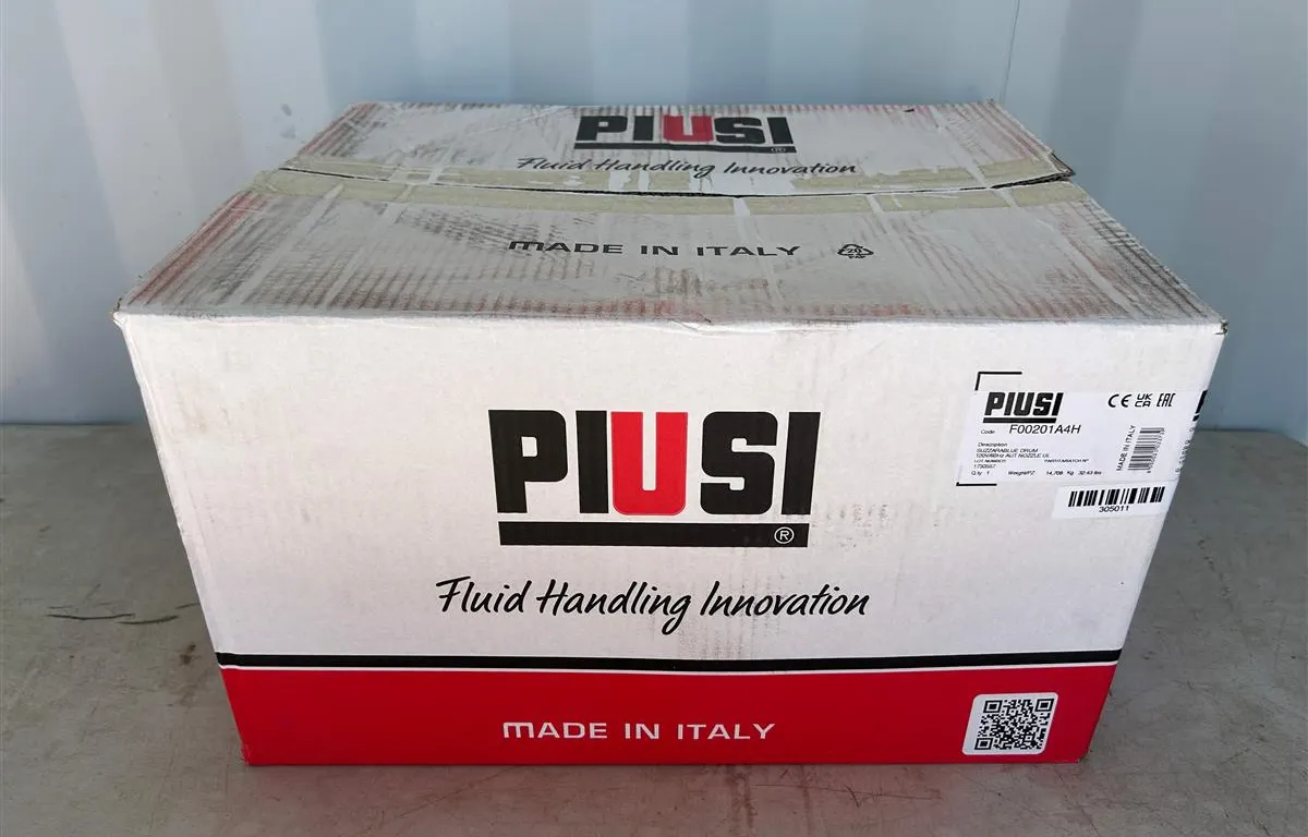 Piusi Suzzarablue Drum Kit
UNRESERVED