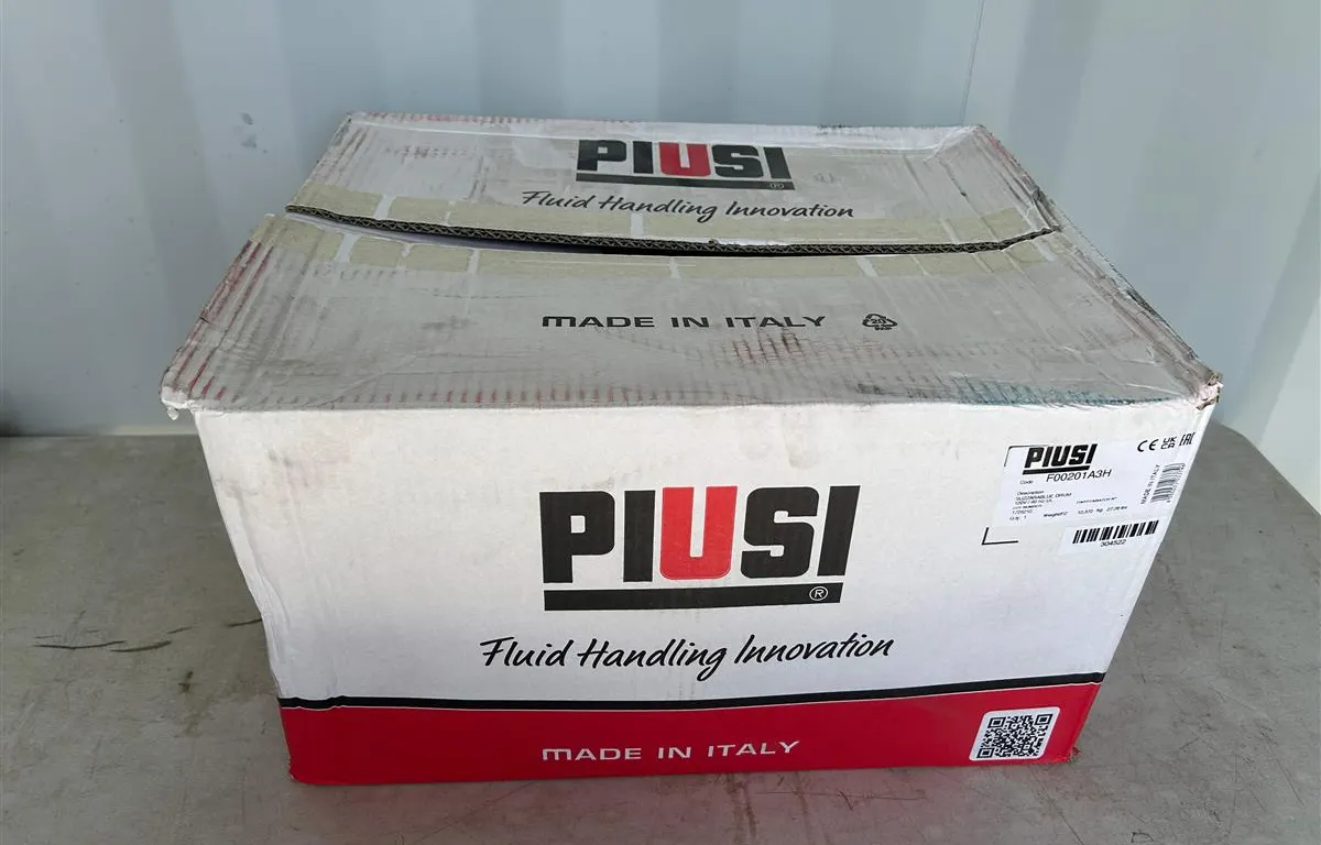 Piusi Suzzarablue Drum Transfer Pump Kit
UNRESERVED