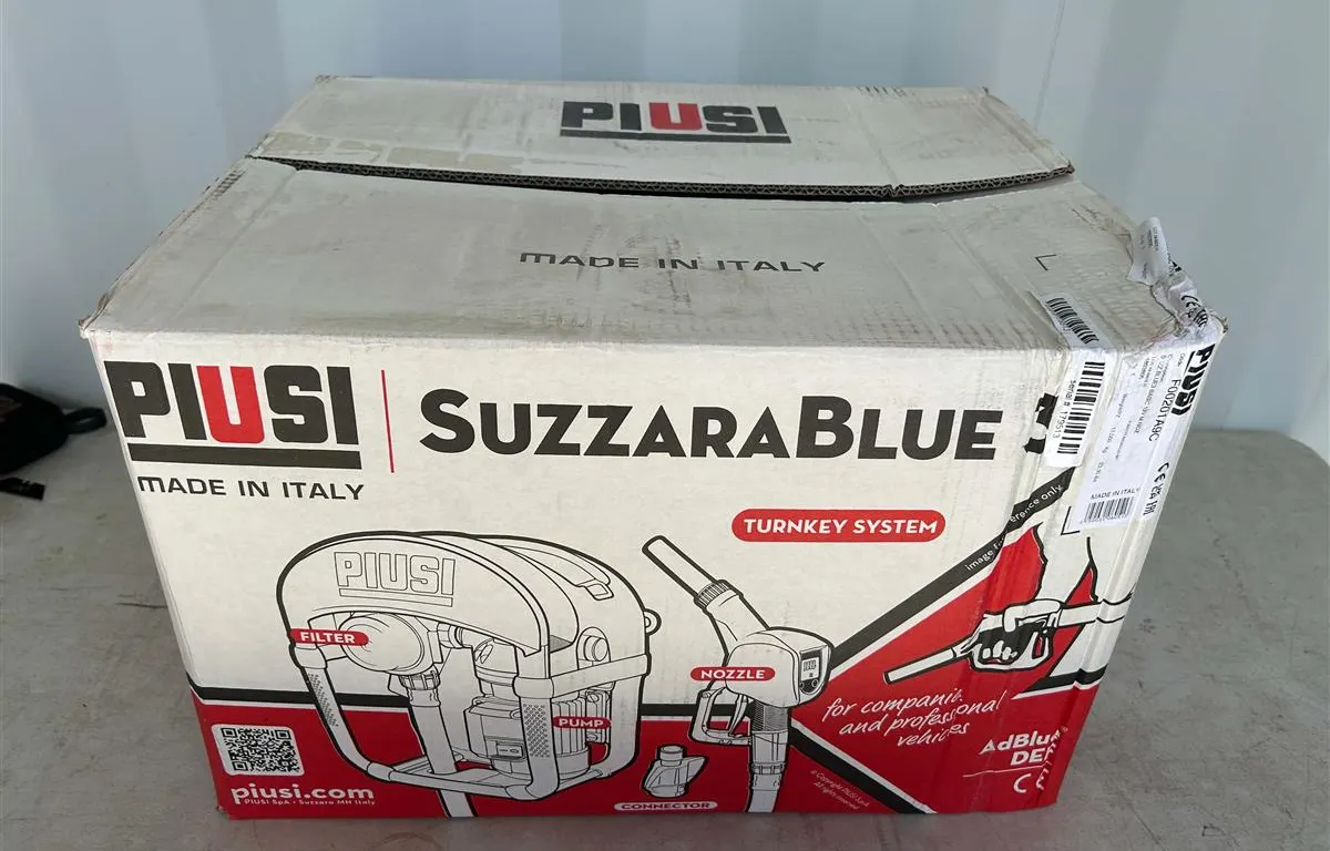 Piusi Suzzarablue 3 Dispensing System
UNRESERVED