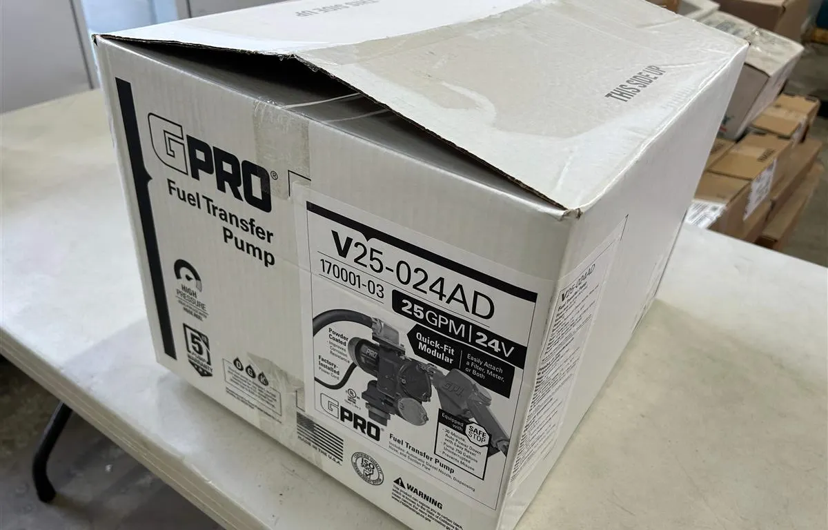 GPRO V25-024AD 24V Fuel Transfer Pump
UNRESERVED
