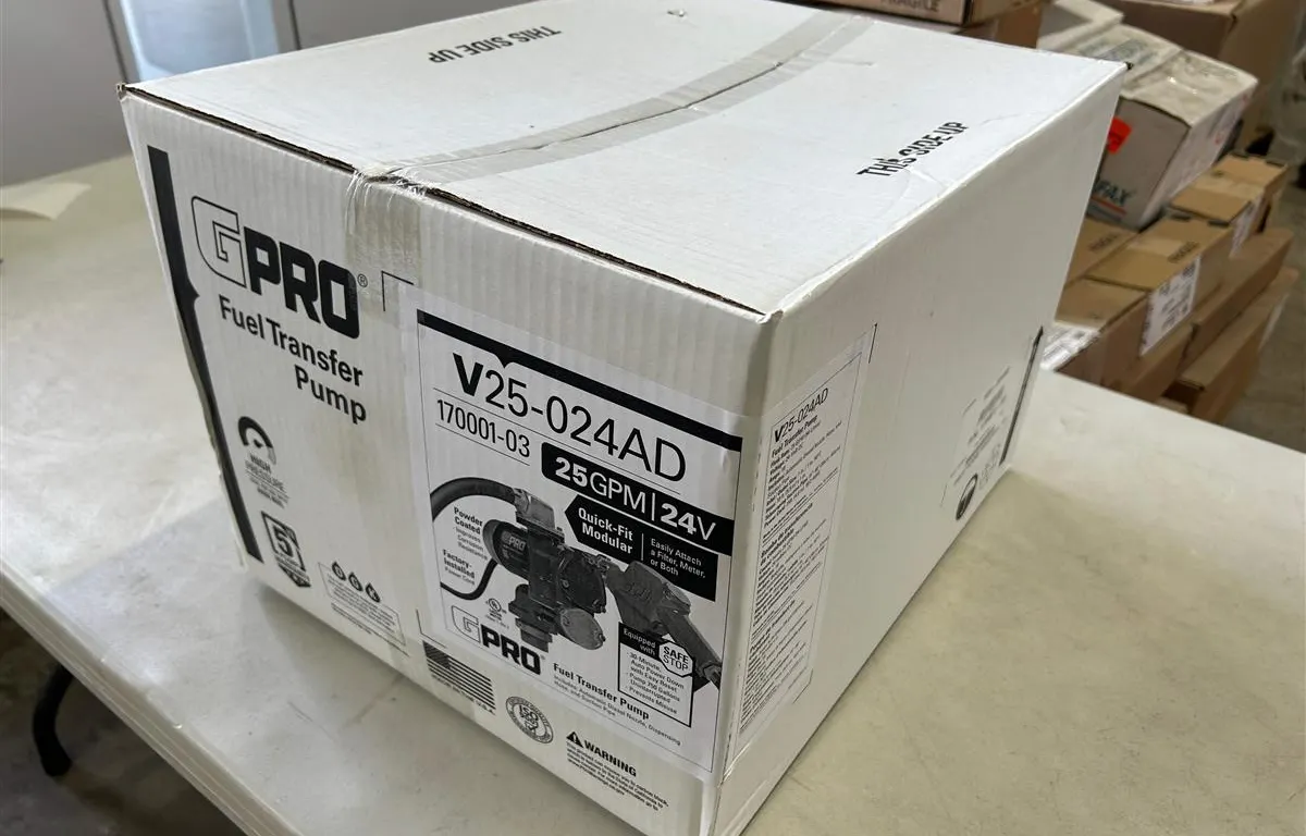 GPRO V25-024AD 24V Fuel Transfer Pump
UNRESERVED
