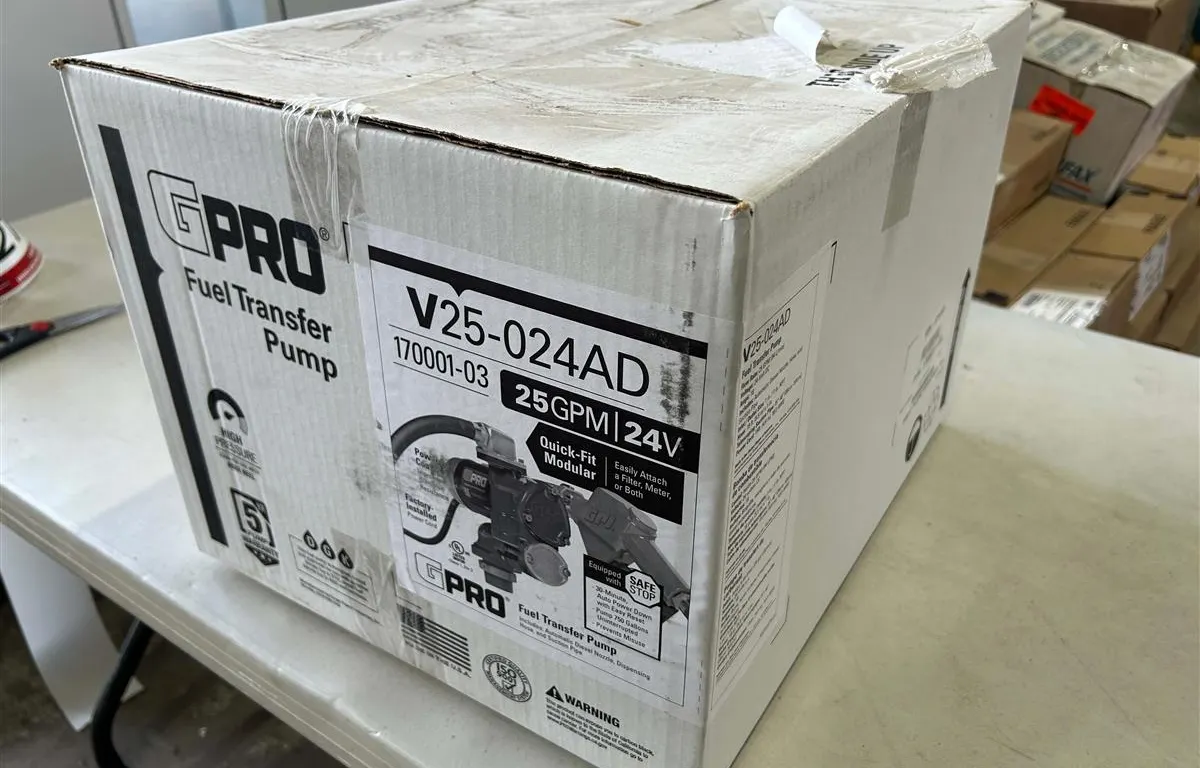 GPRO V25-024AD 24V Fuel Transfer Pump
UNRESERVED