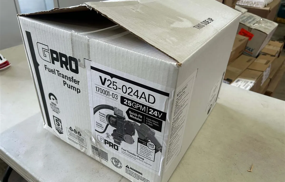 GPRO V25-024AD 24V Fuel Transfer Pump
UNRESERVED
