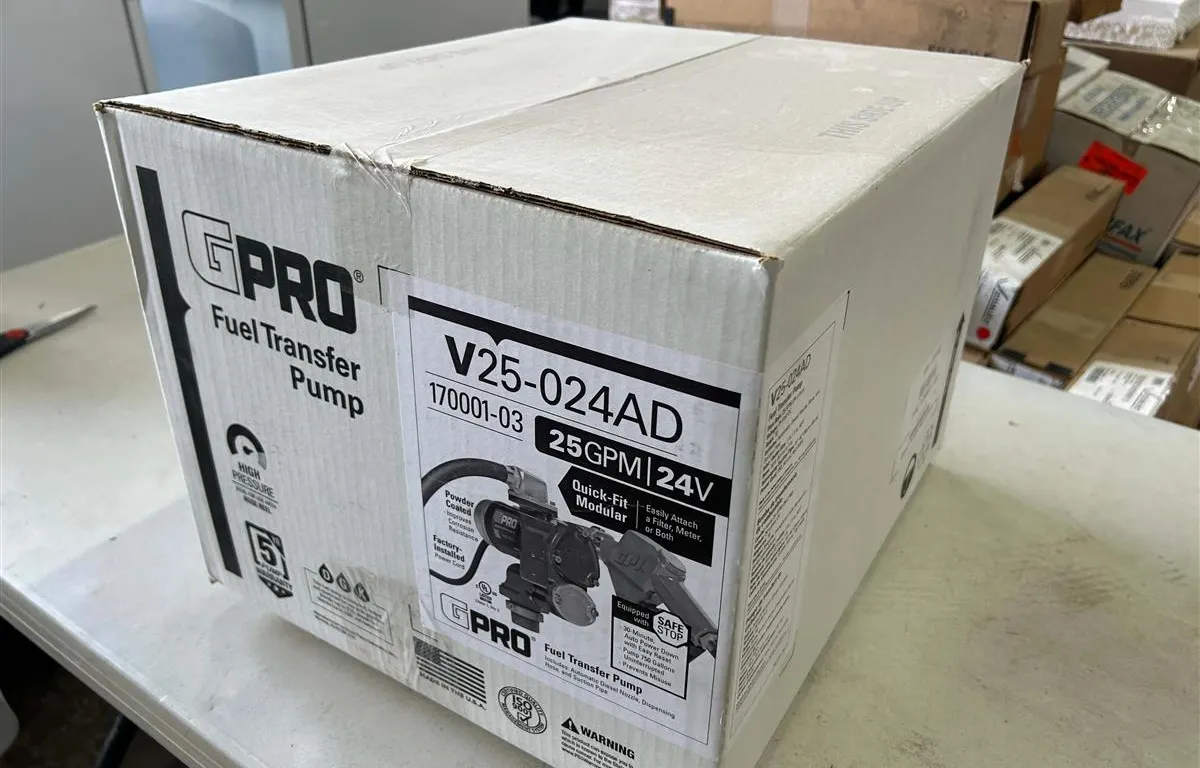GPRO V25-024AD 24V Fuel Transfer Pump
UNRESERVED