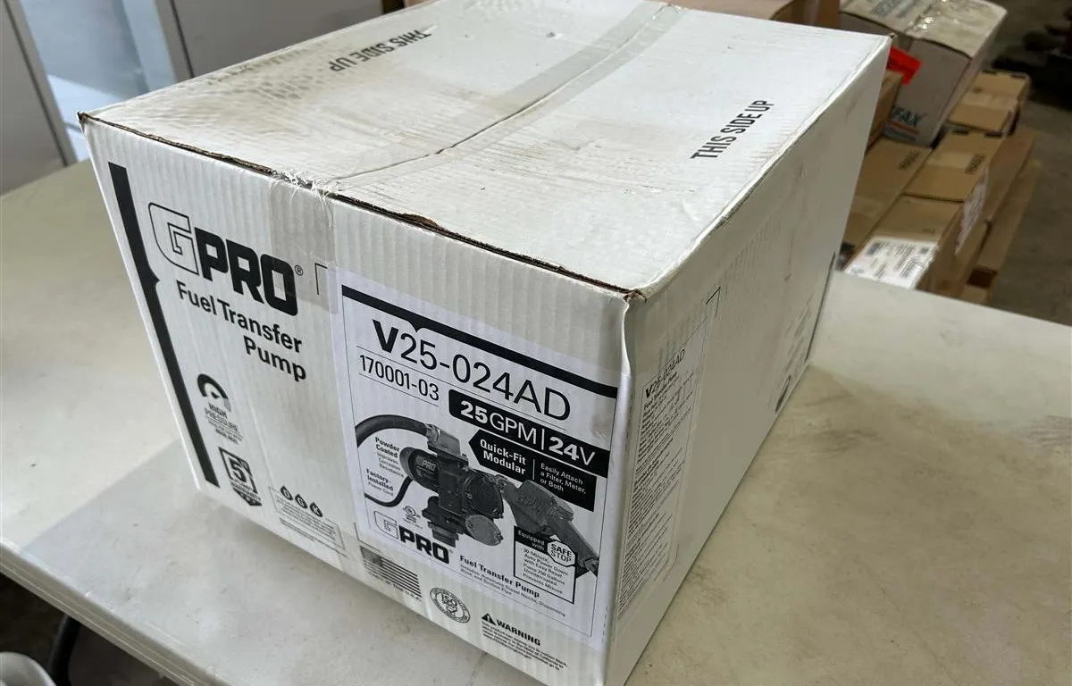 GPRO V25-024AD 24V Fuel Transfer Pump
UNRESERVED