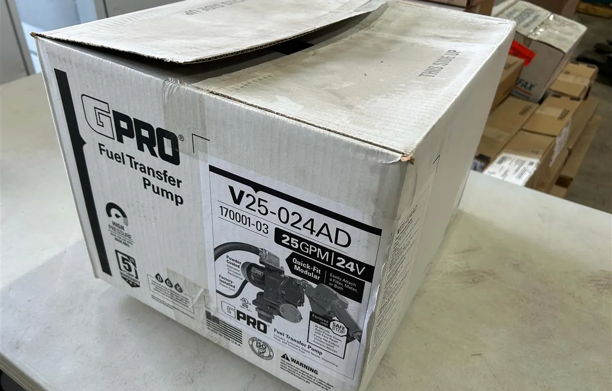 GPRO V25-024AD 24V Fuel Transfer Pump
UNRESERVED