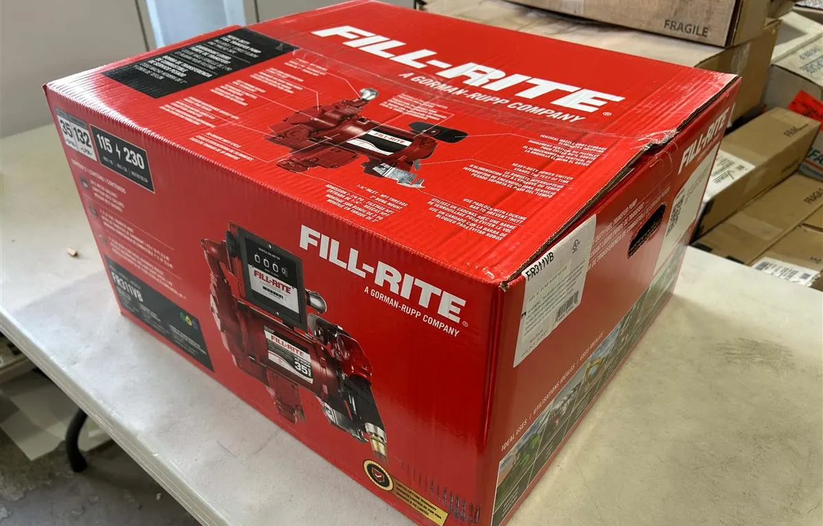 Fill-Rite FR311VB Diesel Fuel Transfer Pump
UNRESERVED
