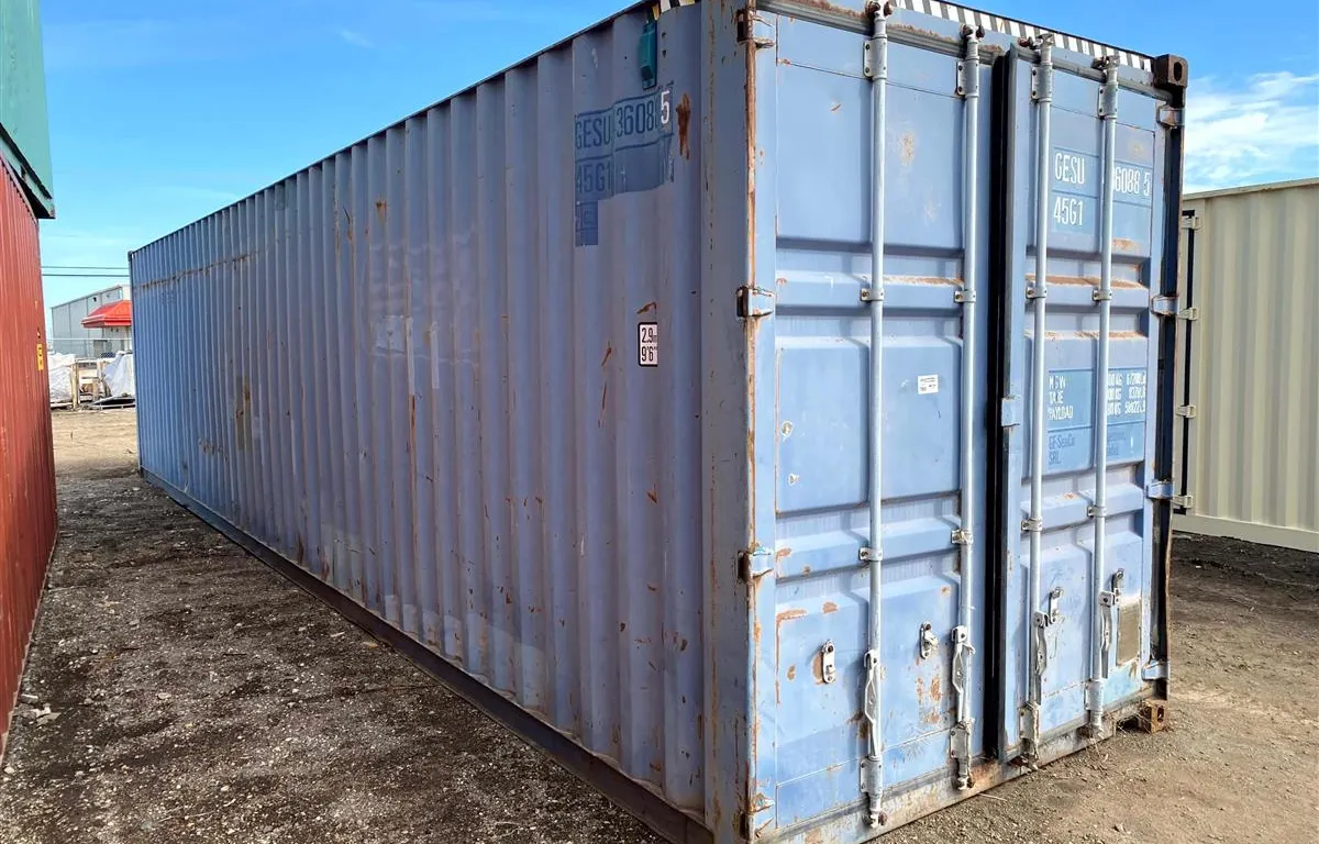 2003 40' High-Cube Shipping Container #GESU4360885 w/ Contents