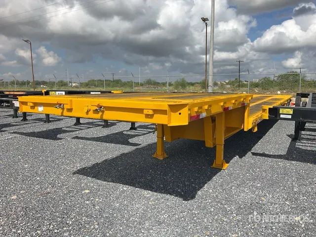 2000 Galindo 48 ft T/A Plataforma de Escalon / Step Deck Trailer