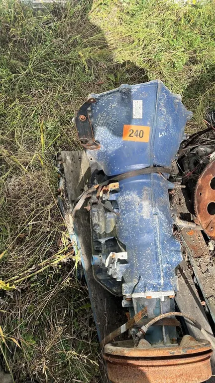 OFFSITE - Transmission from a GM , was fitted with a 454. With converter and parking brake.
