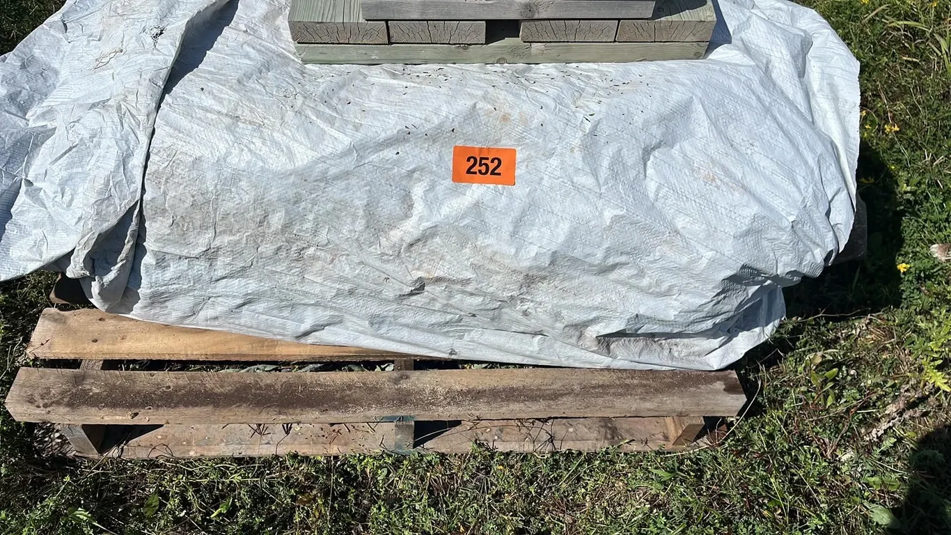 OFFSITE - Nylon knotted netting, #9x6.38” STR x 150 feet x 300 feet, C/W rope border and riblines , dyed black and tarred, Item # 07-9463-DS2S. Brand