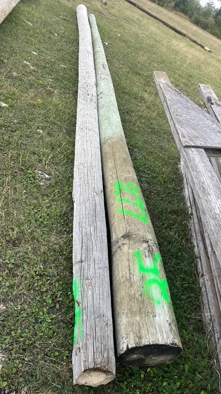 OFFSITE - 2 hydro poles, 35’ long each.