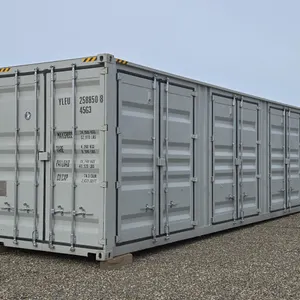 40'  5 Doors  Door  Single Use  Sea Container