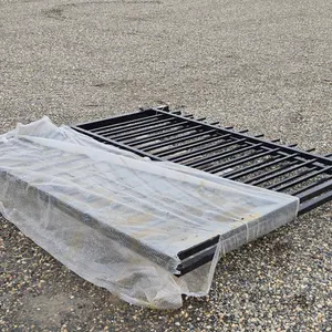 14FT. BI-PARTING WROUGHT IRON GATE Unused
