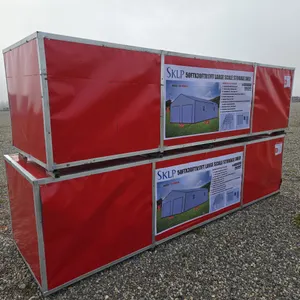 50FTx 30FTx 17FT Large Scale Storage Shed Unused