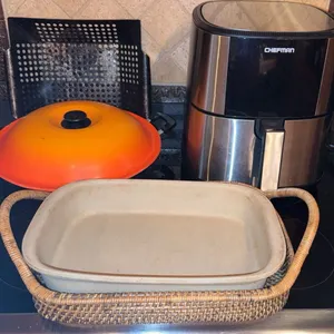 Kitchen Appliances and Cookware Including Chefman Air Fryer