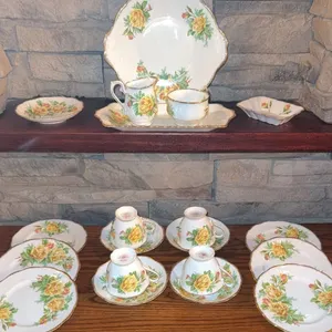 Royal Albert Old Country Roses Bone China Tea and Serving Set