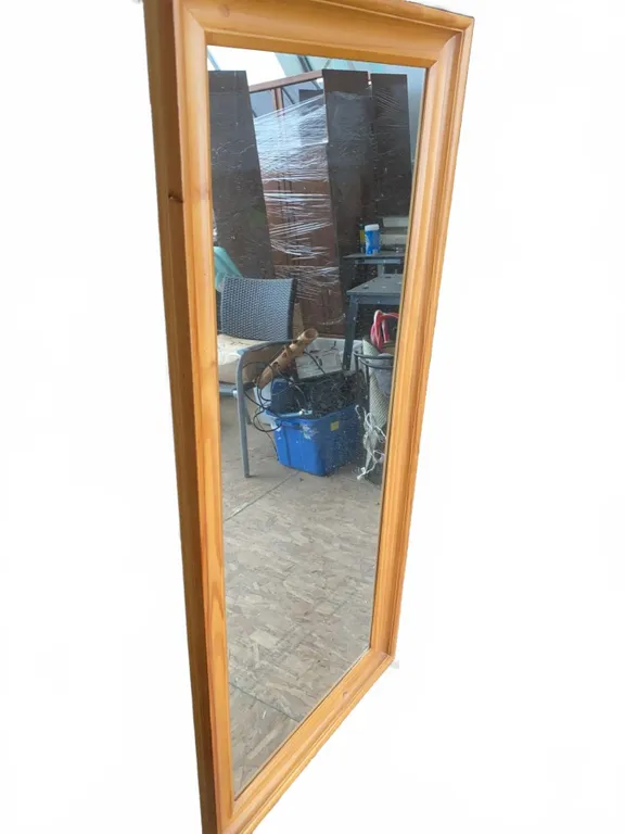 IKEA HEMNES Pine Frame Full-Length Mirror