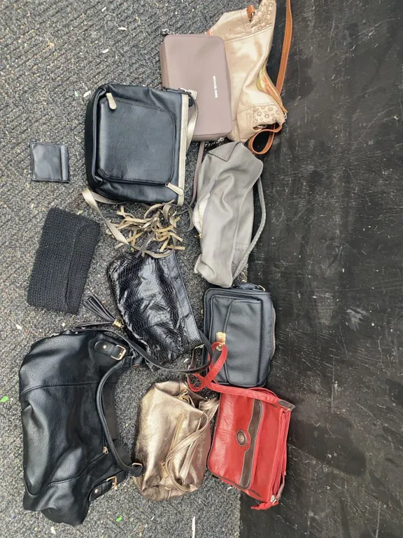 10 Assorted Purses Including Michael Kors and Coach