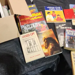 Softcover Books Including Titanic, War Horse, Wildlife '84