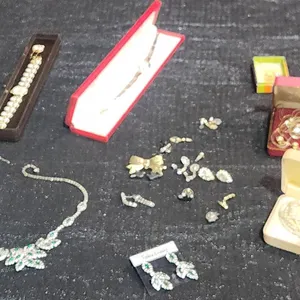 Costume Jewelry Lot With Watches, Necklaces, Earrings, and Bracelets