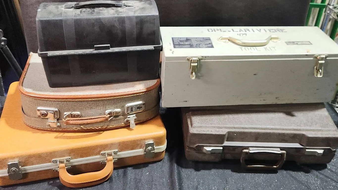 Five Vintage and Modern Storage Cases