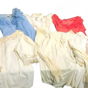 Malco Modes Ladies Blouses and Bodysuit Assortment, Lace Trim, 7 Pieces