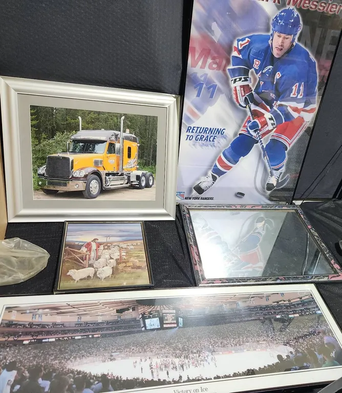 Framed Prints: Mark Messier Poster, Truck Photo, Mirror, Religious Art, Arena Photo