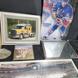 Framed Prints: Mark Messier Poster, Truck Photo, Mirror, Religious Art, Arena Photo