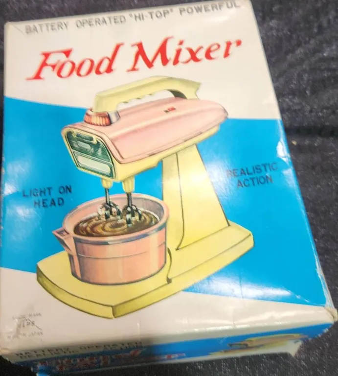 Collectors Food Mixer Battery Operated Toy with Box