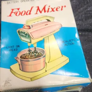Collectors Food Mixer Battery Operated Toy with Box