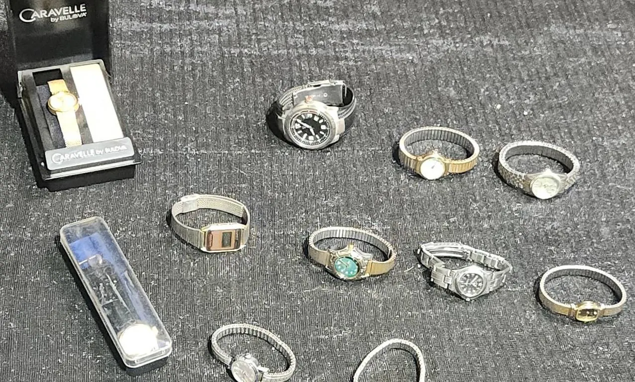10 Vintage Ladies Wrist Watches Including Caravelle by Bulova